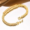 Poemmoon Gold Bracelets for Women, 18K Gold Plated Tennis Bracelets