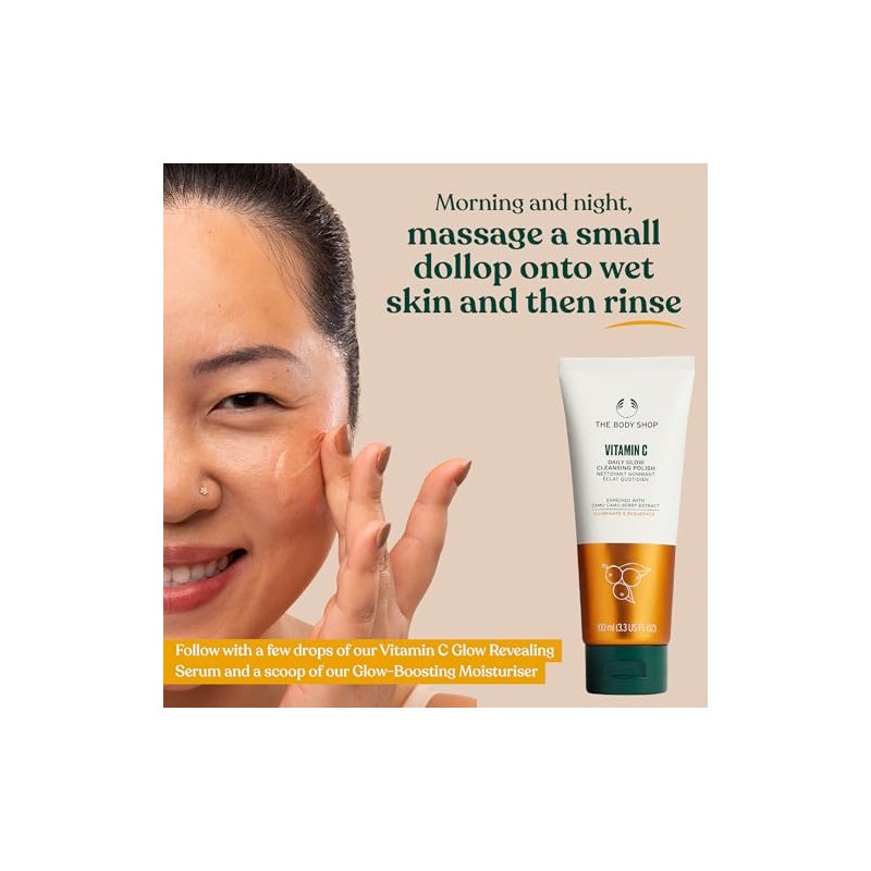 The Body Shop Vitamin C Daily Glow Cleansing Polish For