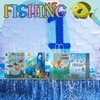 Kosiz 24pcs Gone Fishing Party Favors Bags Little Fisherman Gift