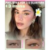Aurora Natural Lash Clusters Wispy Cluster Eyelash Extensions C Curl