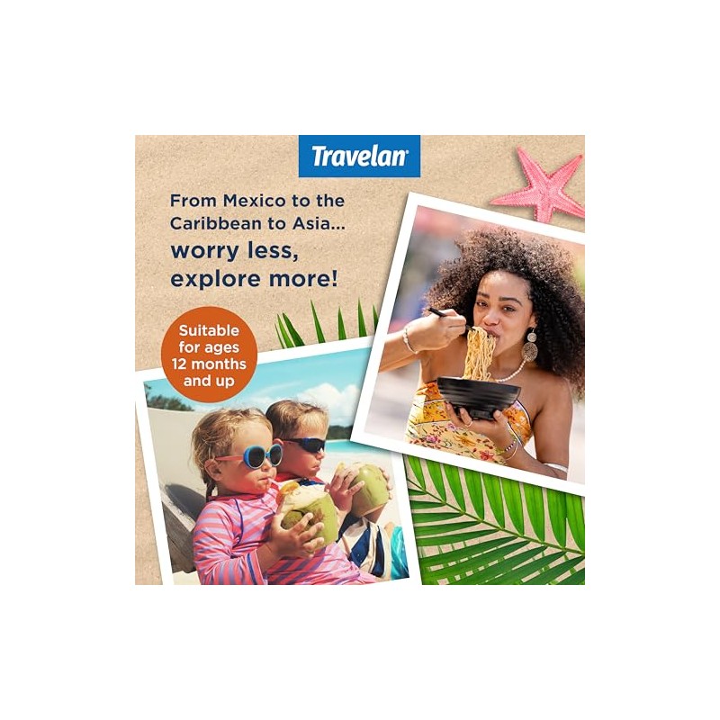 Travelan Anti Diarrhea Pills - Natural Digestive Support