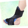 FOMIYES Adjustable Foot Drop Brace Plantar Splint Memory Foam Aluminum