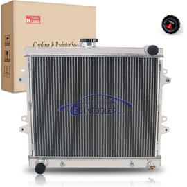 EGINCOOLER 3 Row Core All Aluminum Radiator for 1984-1995 Toyota Pickup 4 Runner 2.4L L4 85 86 87 88 89 90 91 92 93 94