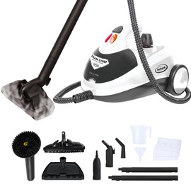 Ewbank 1800W Steam Cleaner, with attachments, Carpets, Tile, Floors, car, Upholstery, Bathroom, Kitchen, Windows, Grout