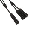 ZkeeShop 1 Pair Solar Cable Y Splitter Plug Solar Panel