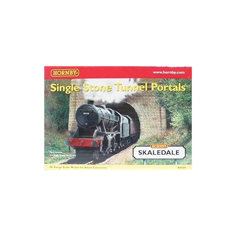 Hornby R8509 Skaledale 00 Gauge Tunnel Portals Single (Stone)
