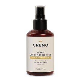 Cremo Original Leave-In Daily Beard Conditioning Mist - For Soft-Feeling and Healthy-Looking Facial Hair, 6 Fl Oz