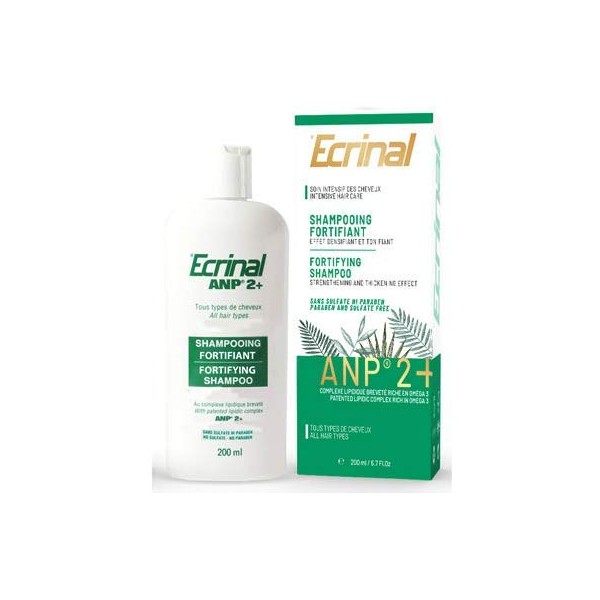 ECRINAL ANP2+ Fortifying Shampoo 200ml New Sulfate FREE Formula used to be Revitalizing Shampoo