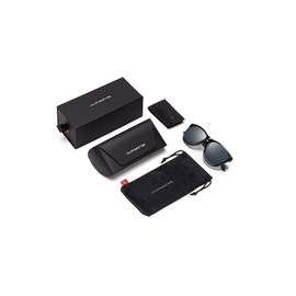 Clandestine Model Black Blue Grey - Polarised Men & Women Sunglasses