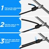 SDTC Tech 36 Inch Adjustable Bungee Cords with Carabiner Hooks,