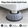 Washing Machine Anti-Vibration Pads – 8 Pack Shock-Absorbing Feet for