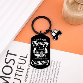 UIWIHHP Camper Accessories Camper Keychain Gifts for Rv Owners Camping Decor Rv Gifts for Campers Camping Gift for Women Men Travel Trailers Campers Decor