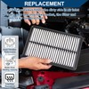 Hihaha Car Engine Air Filter No. 172205J6A10 for Honda Passport