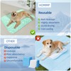 Homimp Self-Cooling Mat for Dogs, 4 Pack Washable Cooling Mat&Sleeping
