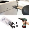 DollaTek 13Pcs 3/8" Rotary Spot Weld Cutter Remover Drill Bits