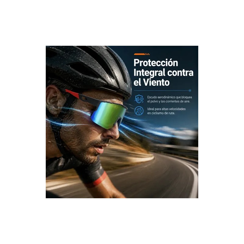 Gafas De Sol Deportivas Unisex Para Correr, Pescar, Andar En
