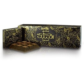 Nabeel Black Oudh Bakhoor Incense Bricks - 2 Boxes x 9 Pieces Each with Premium Bakhoor and Incense Burner | Exotic & Aromatic Home Fragrance