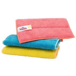 Spontex Microfibre Multi-Pads, 3 Pads (Pack of 4)
