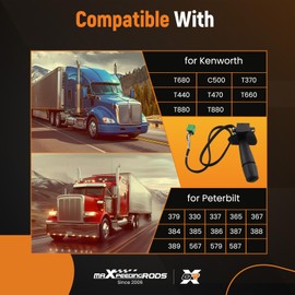 maXpeedingrods Turn Signal Switch with 8-Wire for Kenworth & Peterbilt - Replace P271067, P27-1067, P27-6221, 20548AA, A0613-002-00