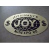 NICE SHINNY MINE EXPO 88 JOY FINANCE JOY GLOBE COAL MINING STICKERS # 3