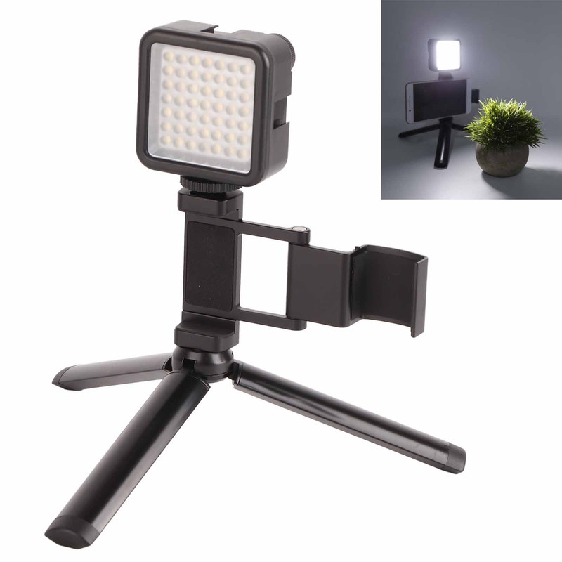 Mobile Phone Fill Light Tripod Extension Bracket Video for OSMO
