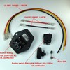 FILSHU 10A 250V Power Socket Inlet Module Plug Switch 10A