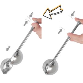 Plumero de azúcar en polvo, dispensador de harina para hornear pan, tamiz de harina de arroz, suministros de hornear pan de masa madre, versátil plumero de harina para hornear, ideal para azúcar en