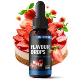 Flavour Drops, Calorie-Free, with Dosing Pipette, 50 ml, Super Flavour, for Quark, Yogurt and More, Made in Germany