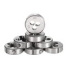 KIMLONTON 8-Piece Set Threading Die Handle Round Dies M3 M4