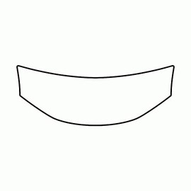 Clear Protection Film for Lexus CT 5-door Hatchback - 2011 and newer - Bonnet protection film - PPF