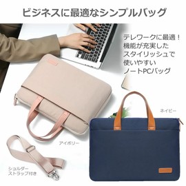 Media Cover Market Dell Alienware m16 R2 2024 16" Case Cover PC Royal Bag Laptop Navy and Anti-Glare Film Set