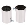 51 mm Universal Motorcycle Exhaust Pipe Silencers Stainless Steel Removable