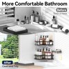 YASONIC Shower Caddy Corner, 3-Pack Adhesive Rustproof Stainless Steel Shower