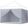 ABCCANOPY Side Wall 10x10, Gray (4 Walls Only, NOT Including
