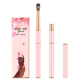Puro Kolinsky Pincel Acrílico Para Uñas de Arte de Uñas Pincel Acrílico Herramientas de Uñas Cepillo de Uñas Profesional para Mujeres