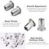 CODIRATO Pack of 80 Thread Rivet Nuts M6 Blind Rivet