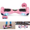 GlareWheel M2 Hoverboard Light Up Wheels Bluetooth Pink