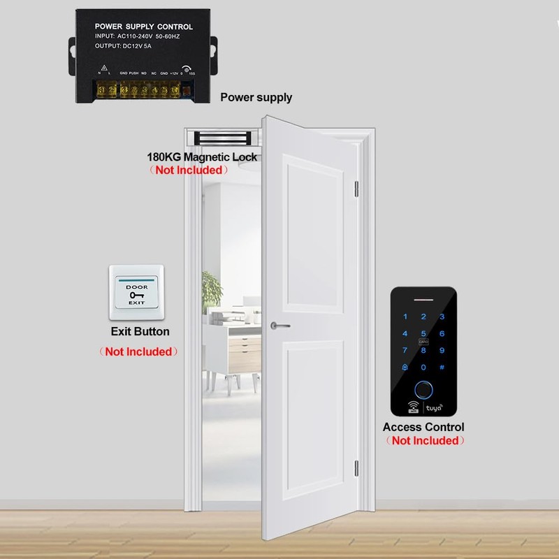 OBO HANDS DC12V 3A Power Supply for Door Access Control