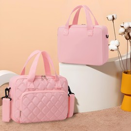 JIANYA Bible Cover Women Bible Case, Large Bible Bag with Shoulder Strap, Bible Carrying Case Bible Study Supplies Mother's Day Christian Gifts for Women