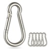 sprookber sprookber Stainless Steel Spring Snap Hook Carabiner - 304