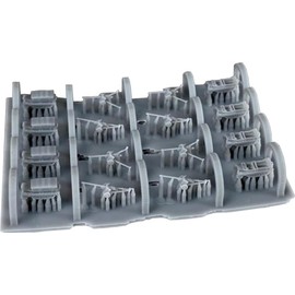 Fire Starter 1/700 Germany PAK40 7.5cm & Sd.Kfz. 10 Set Resin Kit FS-G19 (Battle Vehicle)