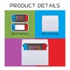 Dinggaogao Video Game Birthday Party Invitations- 3x6 Inch Double-Sided Invite