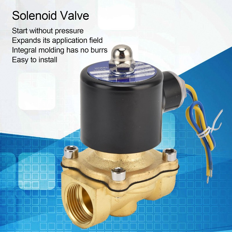 2W‑200‑20 G3/4in Solenoid Valve Brass Normally Closed Electric Solenoid Valve