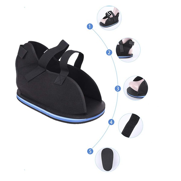 Plaster Shoes - Open Toe Plaster Cast Shoe - Sturdy