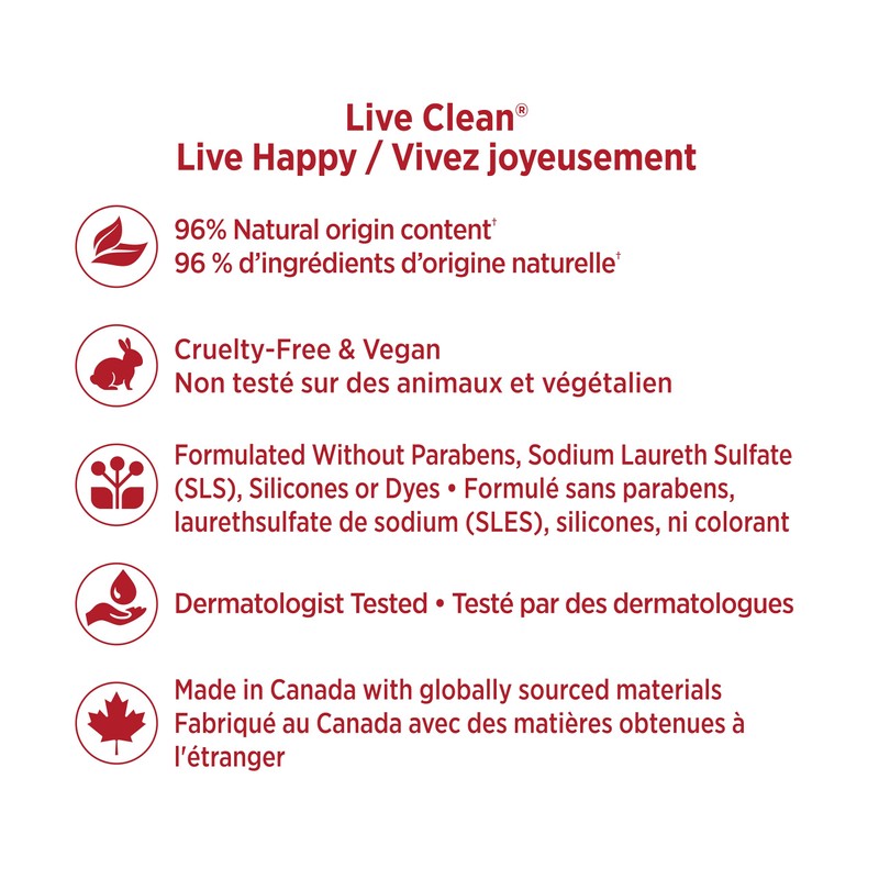 Live Clean Conditioner, Ultra Light Apple Cider, 12 Oz
