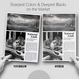 VIVIDRAW Compatible Toner Cartridge Replacement for Brother TN760 TN-760 TN 760 TN-730 TN730 for HL-L2395DW HL-L2350DW HL-L2390DW HL-L2370DW MFC-L2750DW MFC-L2710DW DCP-L2550DW Toner (4*Black)