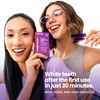 Esmile Purple Power Teeth Whitening Strips, Vegan and Cruelty Free,