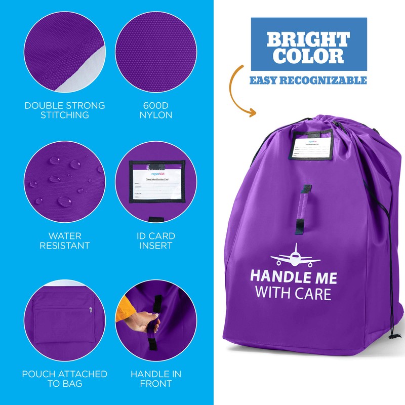 Car Seat Travel Bag Backpack for Gate Check Bag –