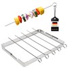 bremermann 6 Barbecue Skewers with Holder // Stainless Steel //