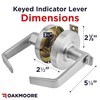 Keyed Entry Commercial Door Handle | Heavy Duty Commercial Door